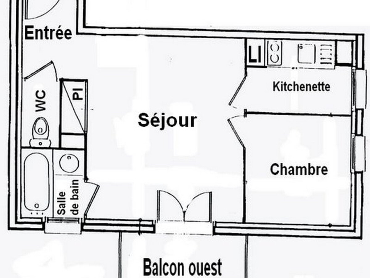 T2 Luchon centre, balcon montagne, parking inclus - Photo 11