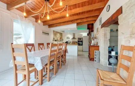 Maison de campagne 10 personnes avec piscine bois : photo 5