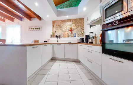 Maison de campagne 10 personnes avec piscine bois : photo 6