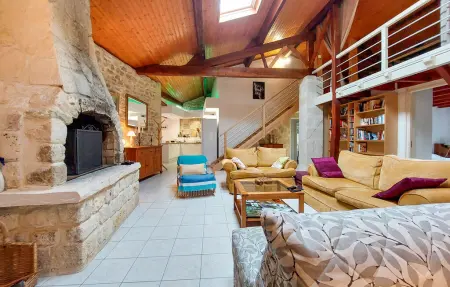 Maison de campagne 10 personnes avec piscine bois : photo 11