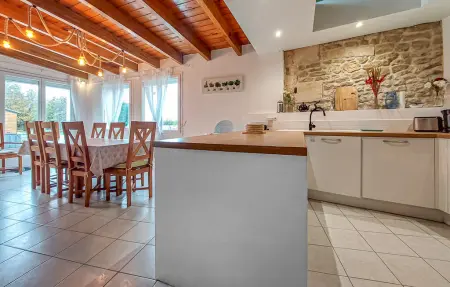 Maison de campagne 10 personnes avec piscine bois : photo 16