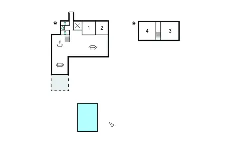 Maison de campagne 10 personnes avec piscine bois : photo 33