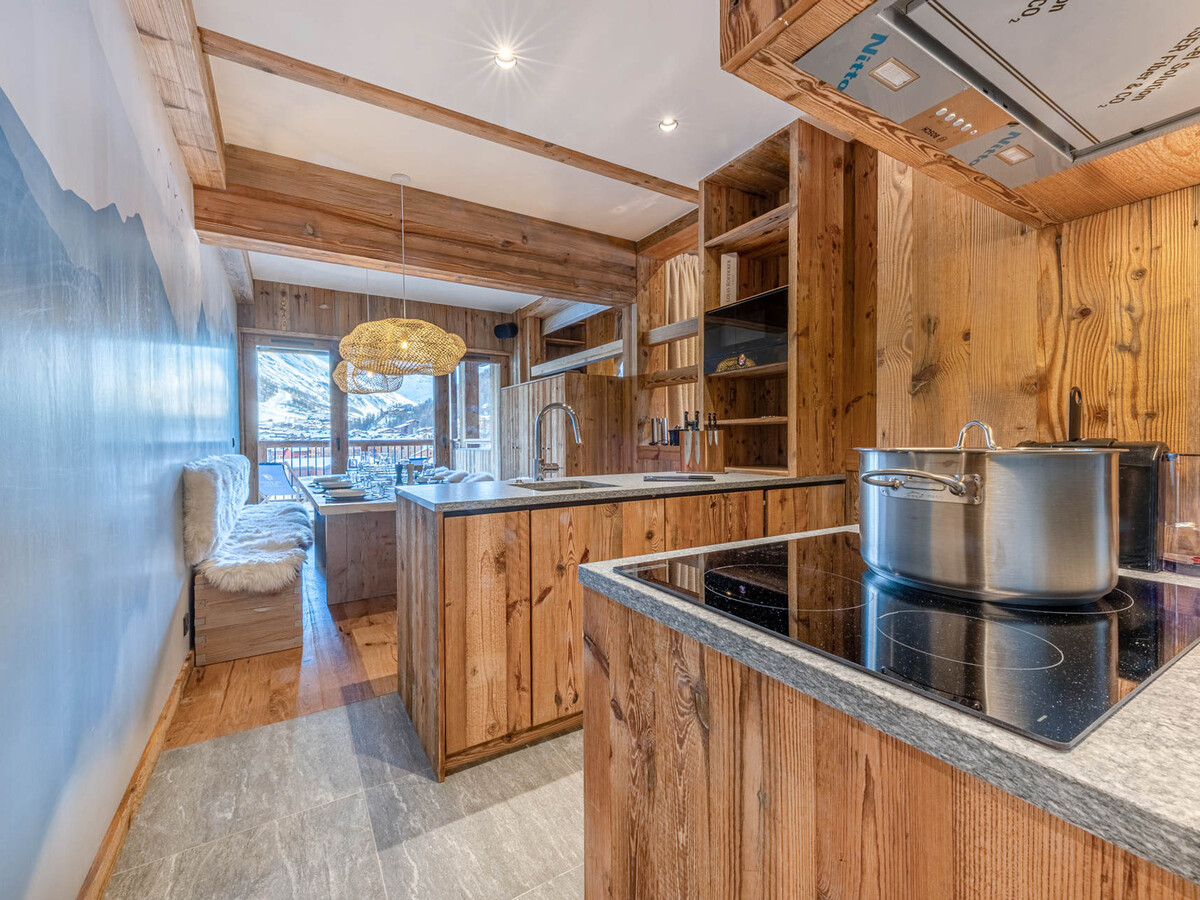 Appartement neuf 130m² avec cheminée et home cinéma à Val-d'Isère - Photo 7