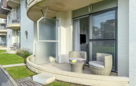 Appartement moderne avec piscine partagée à Bredene, 4 pers. : photo 2