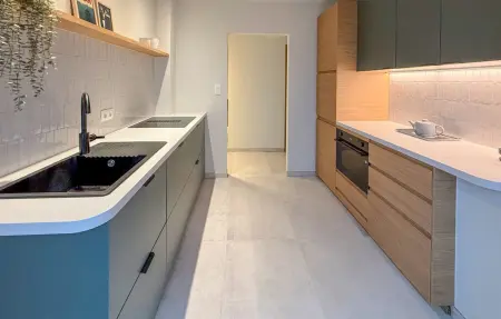 Appartement face à la plage à De Haan, 5 personnes, 2 chambres : photo 3