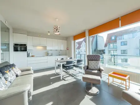 Appartement vue mer à Middelkerke, 2 chambres et terrasse : photo 5