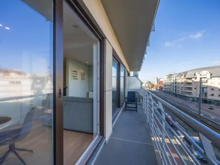 Appartement vue mer à Westende, garage privé et terrasse : photo 9