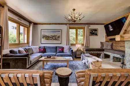 Chalet Sanaz, jacuzzi avec vue Mont Blanc : photo 8