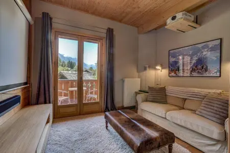 Chalet Sanaz, jacuzzi avec vue Mont Blanc : photo 10