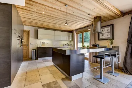 Chalet Sanaz, jacuzzi avec vue Mont Blanc : photo 12