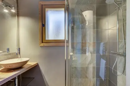 Chalet Sanaz, jacuzzi avec vue Mont Blanc : photo 18