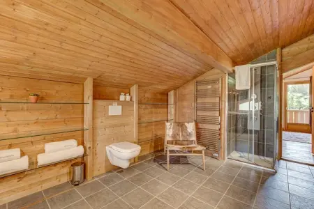 Chalet Sanaz, jacuzzi avec vue Mont Blanc : photo 21