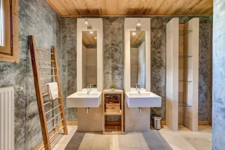 Chalet Sanaz, jacuzzi avec vue Mont Blanc : photo 23