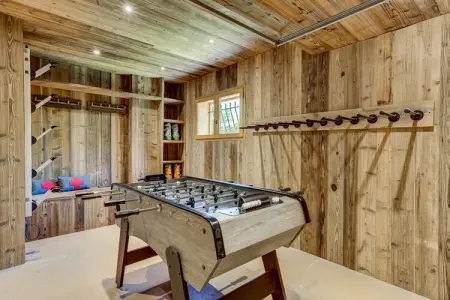 Chalet Sanaz, jacuzzi avec vue Mont Blanc : photo 25