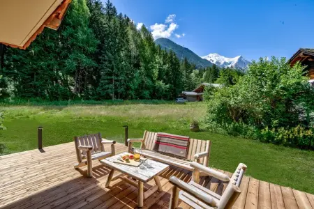 Chalet Sanaz, jacuzzi avec vue Mont Blanc : photo 26