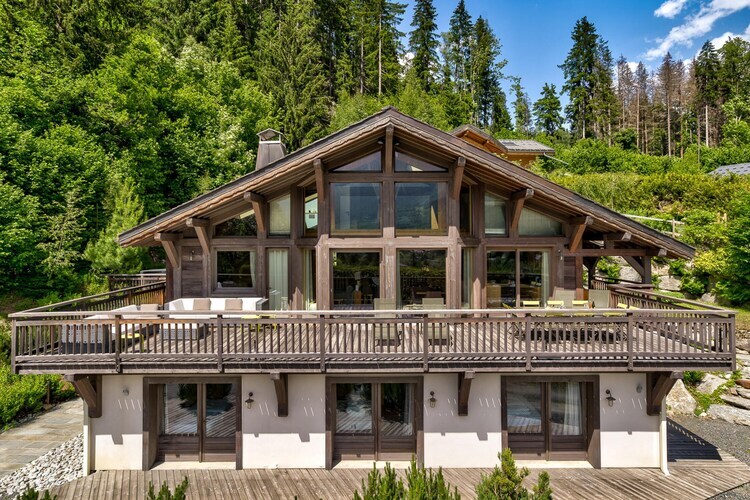 Chalet Favre - 12 personnes, vue Mont-Blanc à Chamonix - Photo 1