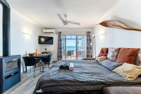 Location appartement à Malaga, Appartement avec vue sur mer et terrasse à Malaga