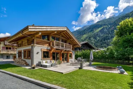 Chalet Seren à Chamonix, 5 chambres avec sauna et jacuzzi