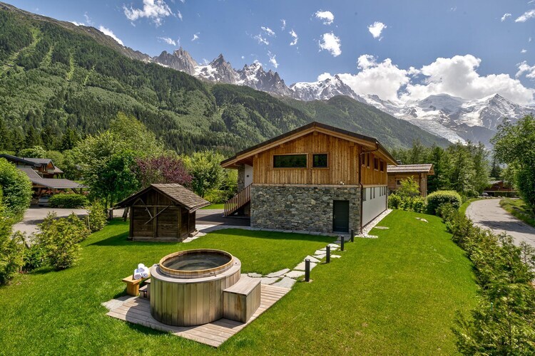 Chalet Breitalps : vue Mont-Blanc, jacuzzi, sauna - Photo 1