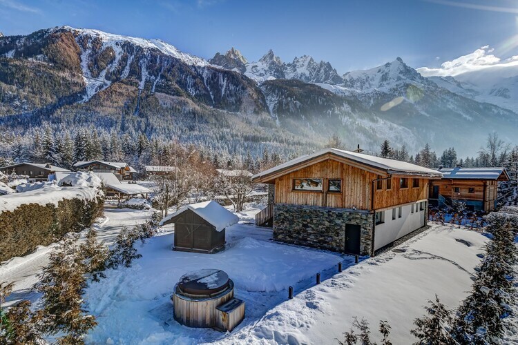 Chalet Breitalps : vue Mont-Blanc, jacuzzi, sauna - Photo 9
