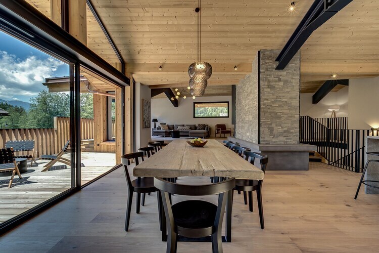Chalet Breitalps : vue Mont-Blanc, jacuzzi, sauna - Photo 14