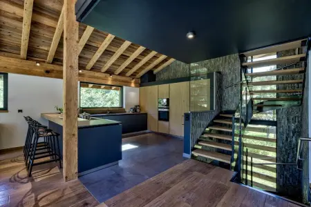 Chalet Black Stone, 10 pers., piscine et sauna : photo 14