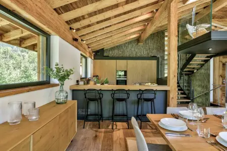 Chalet Black Stone, 10 pers., piscine et sauna : photo 15