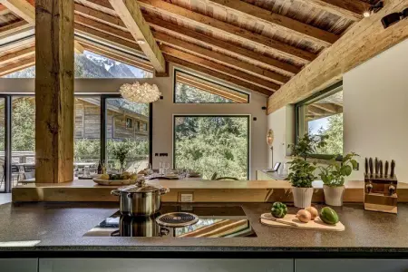 Chalet Black Stone, 10 pers., piscine et sauna : photo 16