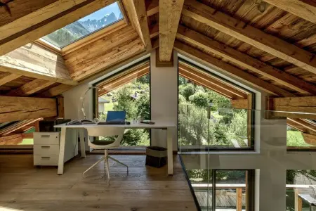 Chalet Black Stone, 10 pers., piscine et sauna : photo 28