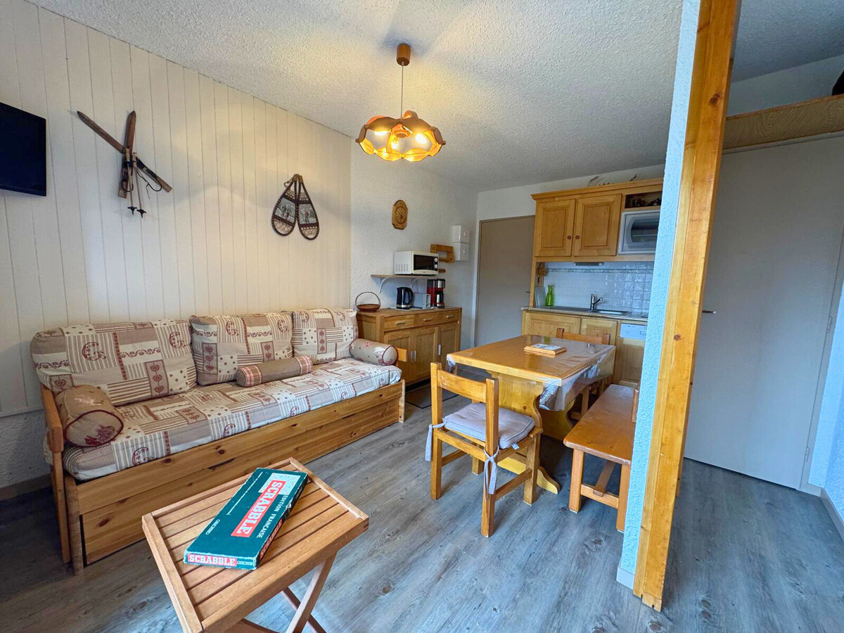 Studio 4 pers. aux Ménuires, vue Masse - 25 m² - Photo 1