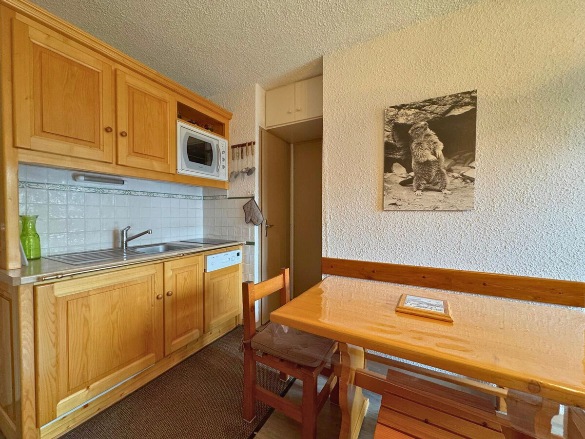 Studio 4 pers. aux Ménuires, vue Masse - 25 m² - Photo 4