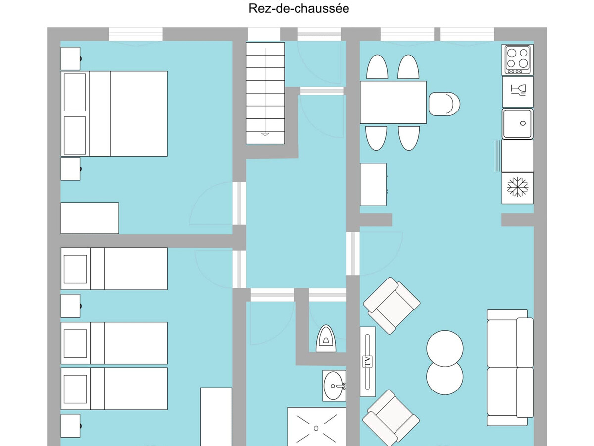 Les Agapanthes, appartement 3* avec jardin clos - Photo 19
