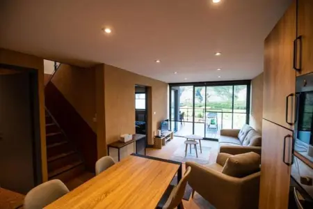 Maison bioclimatique Marcoux, vue vallée Durance : photo 3