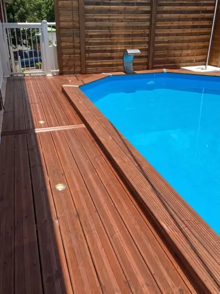 Appartement moderne vue mer, piscine partagée, Deshaies : photo 3