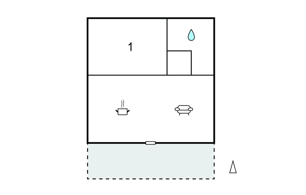 Maison mitoyenne 1 chambre avec piscine partagée en Toscane - Photo 25