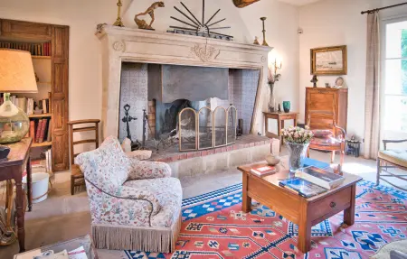 Maison de maître 17e siècle, 11 personnes, piscine : photo 4