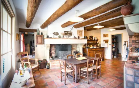 Maison de maître 17e siècle, 11 personnes, piscine : photo 5