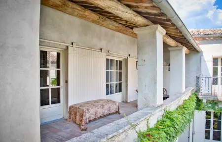 Maison de maître 17e siècle, 11 personnes, piscine : photo 13