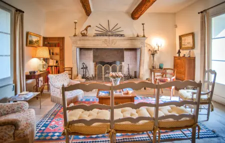 Maison de maître 17e siècle, 11 personnes, piscine : photo 24