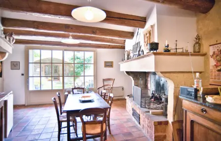 Maison de maître 17e siècle, 11 personnes, piscine : photo 25