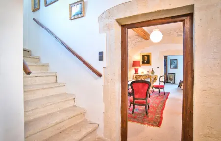 Maison de maître 17e siècle, 11 personnes, piscine : photo 29