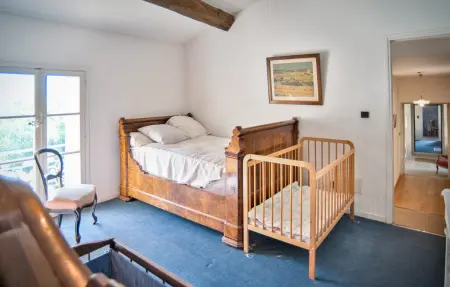 Maison de maître 17e siècle, 11 personnes, piscine : photo 34