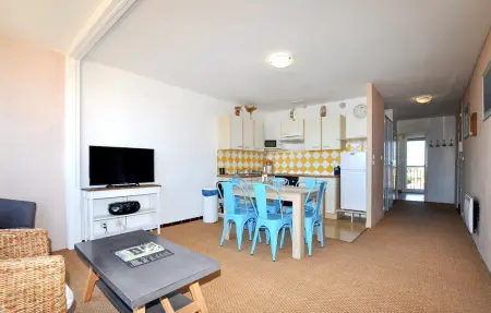 Appartement 2 chambres vue mer à Saint-Cyprien Plage : photo 3