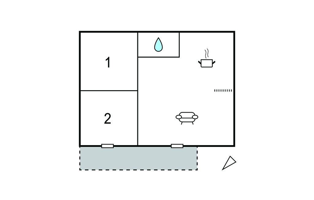 Appartement 70 m² à Prunete avec piscine et plage à 200 m - Photo 17