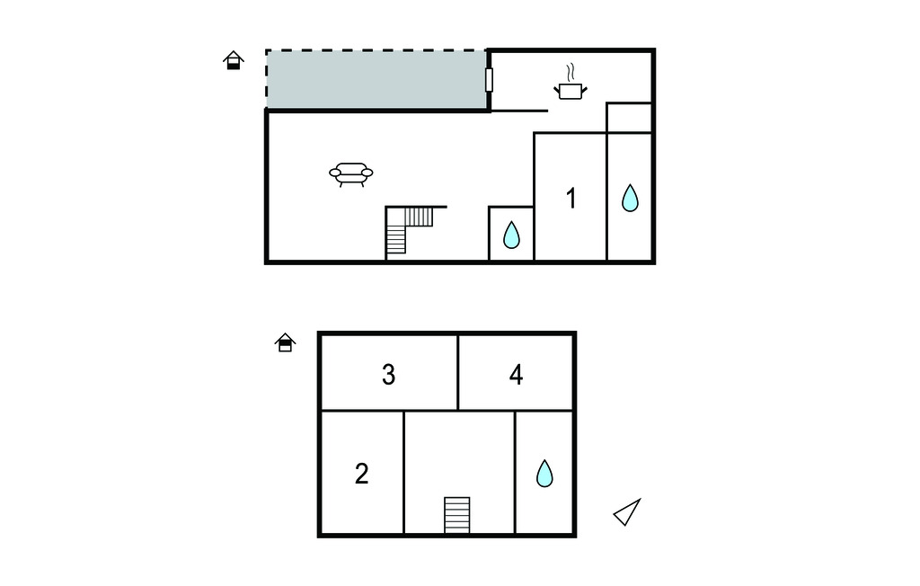 Maison 4 chambres avec piscine privée à Borgo - Photo 29