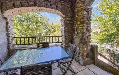 Maison 18ème siècle avec piscine aux Mages : photo 13
