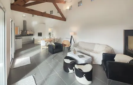 Maison 8 pers. Roquebrun, piscine chauffée et vue panoramique : photo 3