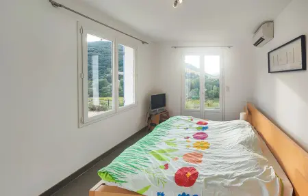 Maison 8 pers. Roquebrun, piscine chauffée et vue panoramique : photo 24
