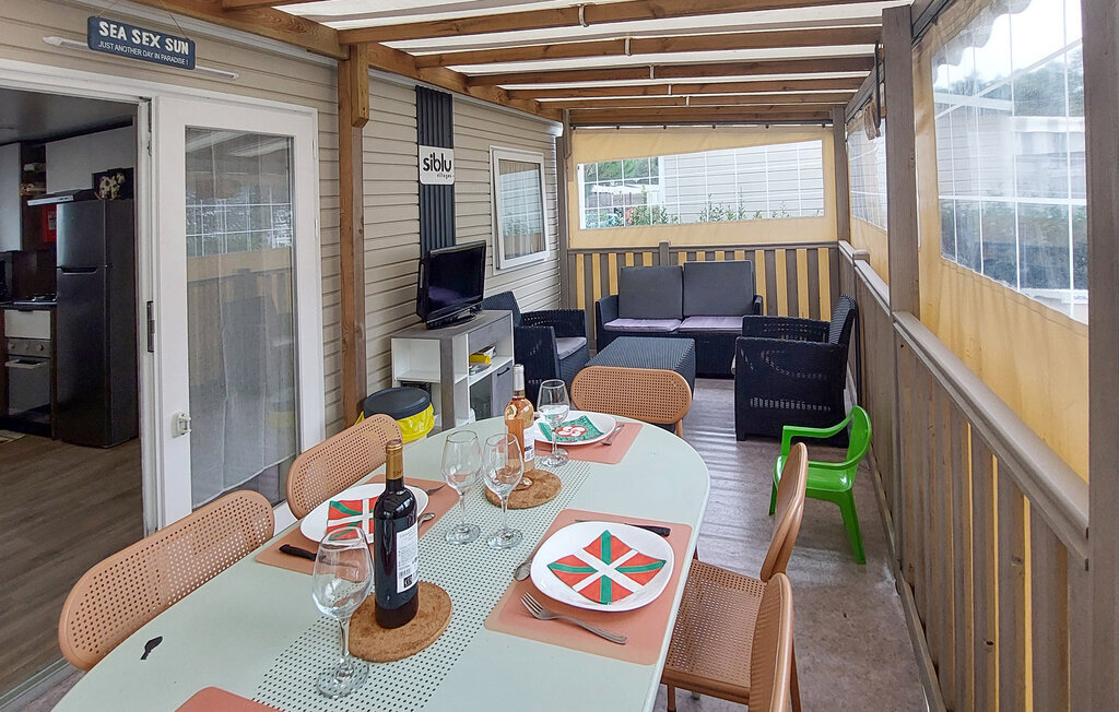 Mobil-home 6 pers. à 5 km de l'océan - Photo 12