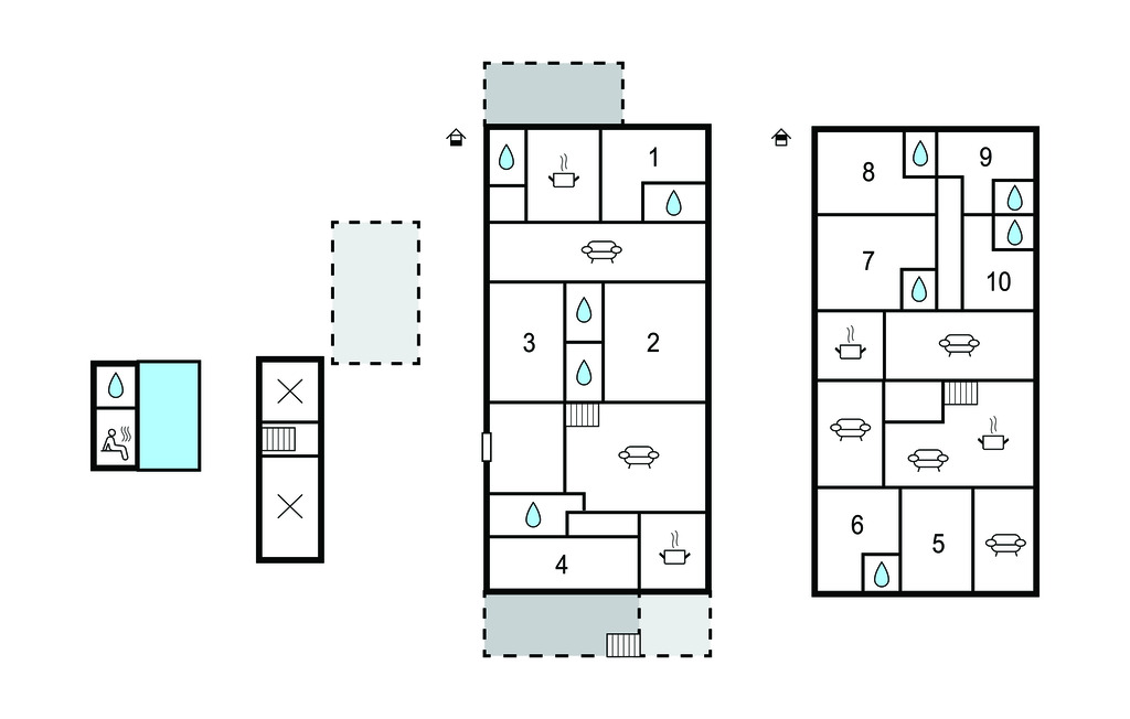 Casa dei Lecci, Maison 20 personnes à Foligno - Photo 61